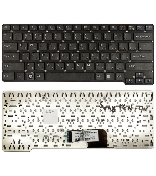 Клавиатура для ноутбука Sony Vaio VPC-CW VPCCW черная