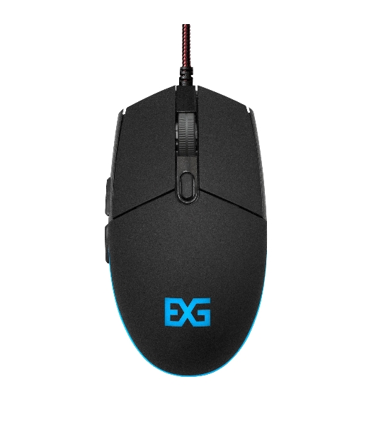 Мышь проводная ExeGate SL-9066 черный, 2400 dpi, USB, кнопки - 6