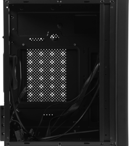 Компьютерный корпус AeroCool/Formula Air Mesh G1 черный без БП mATX 1x80мм 2xUSB 2.0 1xUSB3.1 audio bott PSU