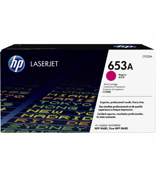 Тонер Картридж HP 653A CF323A пурпурный для HP MFP M680/Flow MFP M680 (16000 стр.)