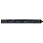 USB-концентратор ExeGate DUB-4CP/1 (кабель-адаптер USB Type C --> 4xUSB3.0, Plug&Play, черный), фото3