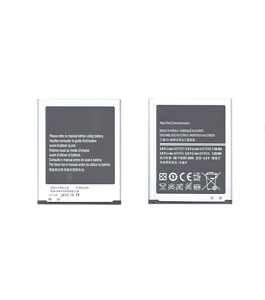 Аккумуляторная батарея EB-L1G6LLU для Samsung Galaxy S3 I9300 3.8 V 7.98Wh