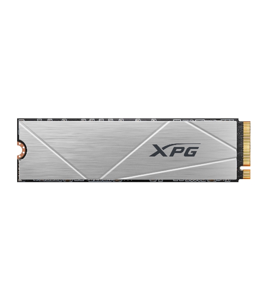 Накопитель SSD ADATA XPG GAMMIX S60, 512Gb, PCIe 4.0 x4, M.2 2280, NVMe, R/W 4700/1700, с радиатором
