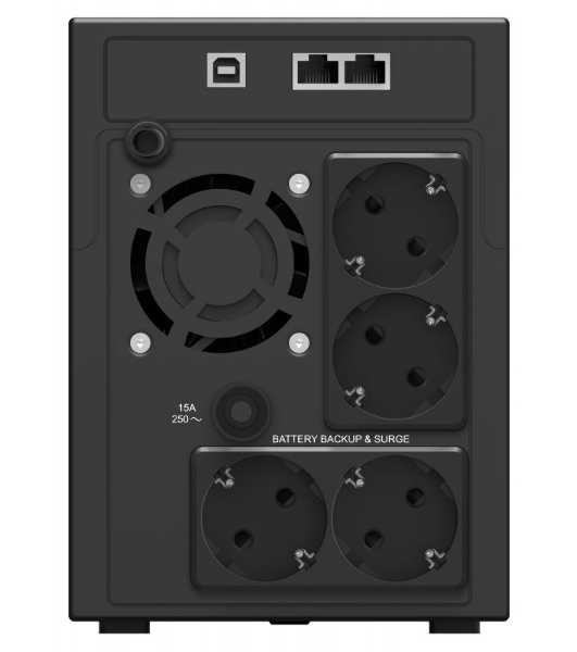 Источник бесперебойного питания Ippon Smart Power Pro II Euro 1600 960Вт 1600ВА черный