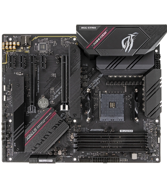 Материнская плата ASUS ROG STRIX B550-F GAMING, AM4, AMD B550, 4xDDR4, 6xSATA, 2xM.2, 1xPCI-E 3.0 x16, 1xPCI-E 4.0 x16, 3xPCI-E x1, 1xDP, 1xHDMI, 1x 2.5Gb LAN, 1xUSB 3.2 Gen 2, 4xUSB 3.2 Gen 1, 2xUSB 2.0, 5x3.5 мм, 7.1, ATX
