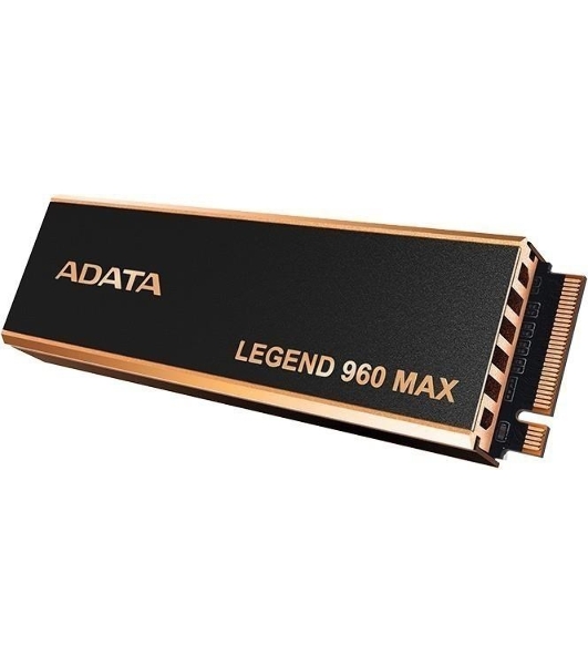 Накопитель SSD ADATA LEGEND 960 MAX, 2Tb, PCIe 4.0 x4, M.2 2280, NVMe, R/W 7400/6800, с радиатором