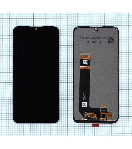 Дисплей для Nokia 1.3 черный