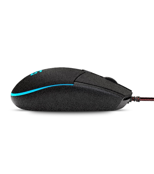 Мышь проводная ExeGate SL-9066 черный, 2400 dpi, USB, кнопки - 6