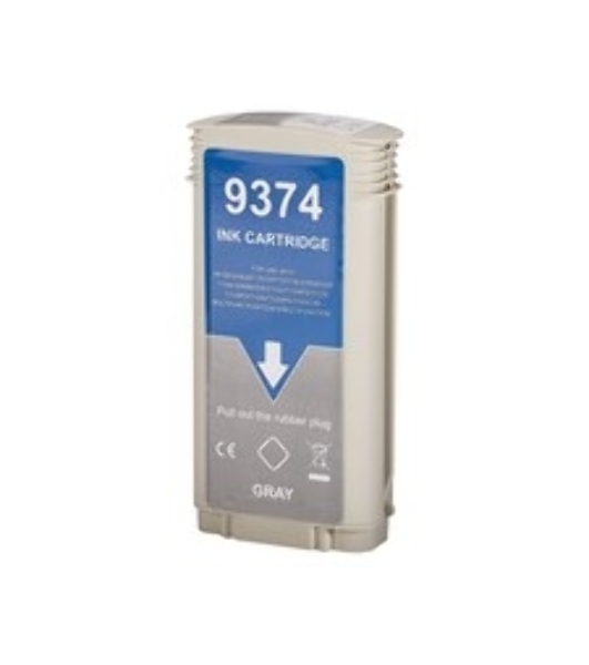 Картридж струйный Sakura C9374A (№72 Grey) для HP, серый, 130 мл.