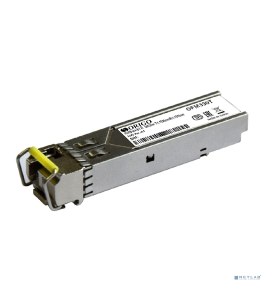 Трансивер ORIGO OFM330T/10KM WDM SFP Transceiver, 1000Base-BX-D, Simplex LC, TX: 1550nm, RX: 1310nm, Single-mode, 10KM
