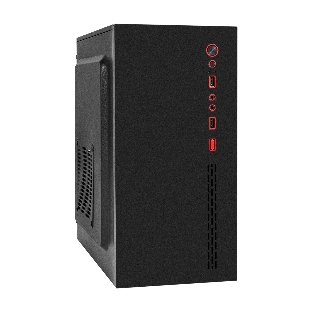Компьютерный корпус Minitower ExeGate BAA-403 (mATX, без БП, 2*USB, HD Audio, черный)