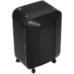 Шредер Fellowes PowerShred LX200 черный (секр.P-4)/перекрестный/12лист./22лтр./скрепки/скобы/пл.карты, фото23