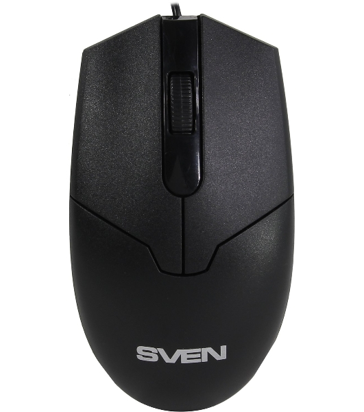 Мышь проводная SVEN RX-30 черный, 1000 dpi, USB, кнопки - 3