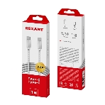 Кабель Rexant Type-C - Type-C 2,4A/1м/PVC/белый, фото2