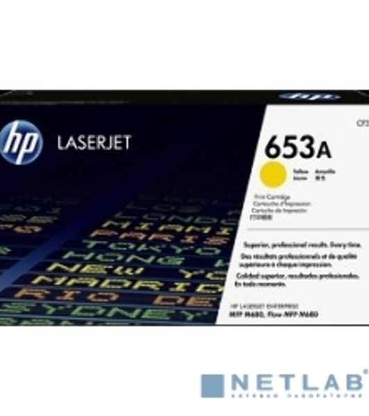 Тонер Картридж HP 653A CF322A желтый для HP MFP M680 (16000 стр.)
