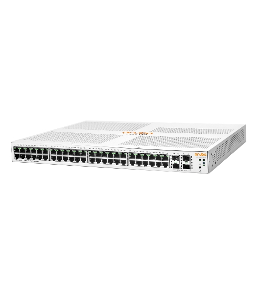Коммутатор HPE Aruba IOn 1930 48G 4SFP+, 48×1 Гбит/с + 4×10 Гбит/с SFP+, настраиваемый
