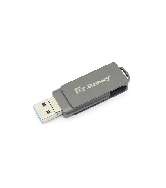 Флешка USB Dr. Memory 051, 4Gb, USB 3.0, R/W 70/40, черный