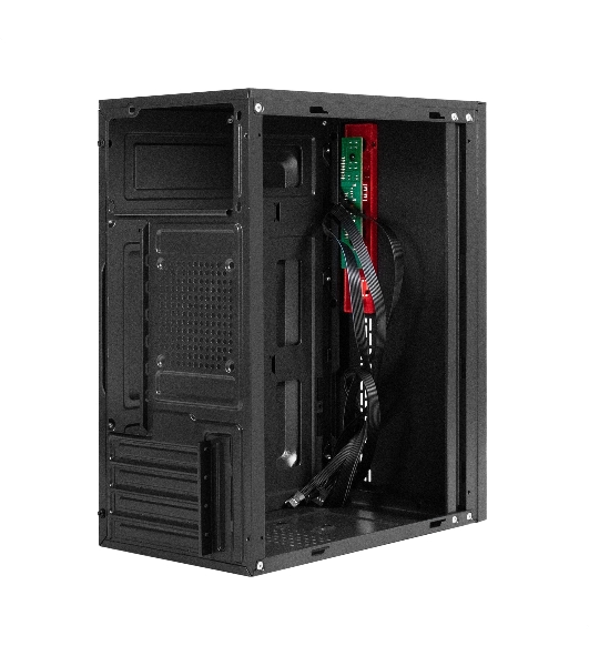 Компьютерный корпус Minitower ExeGate BAA-403 (mATX, без БП, 2*USB, HD Audio, черный)