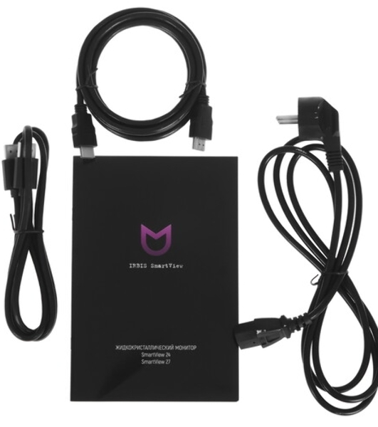 Монитор 27' Irbis SMARTVIEW ISM27FIDVesa IPS 1920x1080, 75 Гц, 3 мс, 16:9, 250 кд/м2, 1xHDMI, 1xDP, 1xVGA, 1x3.5 мм, черный