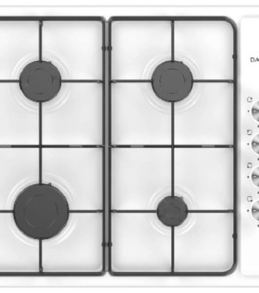 Газовая варочная панель Darina T1 BGM 341 11 W белый