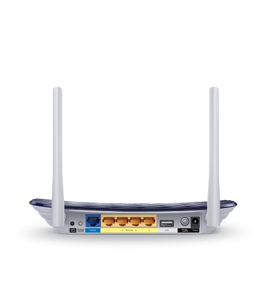 Маршрутизатор беспроводной TP-Link Archer C20 10/100BASE-TX синий