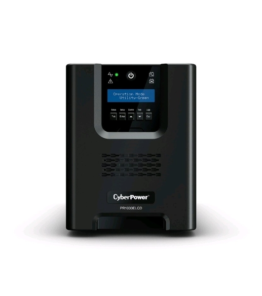 Источник бесперебойного питания CyberPower PR 1000LCD /1000ВА / 900Вт / 8 х IEC 320 C13