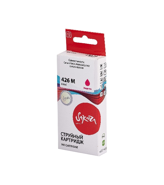 Картридж струйный Sakura 4558B001 (426 M) для Canon, пурпурный, 8,4 мл., 650 к.