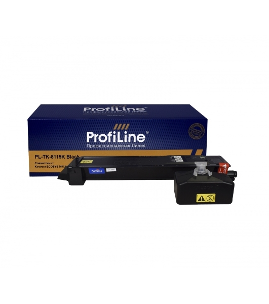 Картридж Тонер-туба ProfiLine PL-TK-8115K для принтеров Kyocera ECOSYS M8124cidn/M8130cidn черный 12000 копий