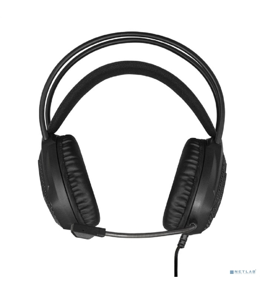Гарнитура Exegate Cosmos HS-704GL чёрный, проводная, USB, виртуальный звук 7.1, подсветка