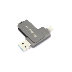 Флешка USB Dr. Memory 051, 4Gb, USB 3.0, R/W 70/40, черный, фото 1