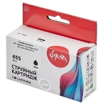 Картридж струйный Sakura CZ109AE (№655 Black) для HP, черный, 11 мл., 600 к., фото4