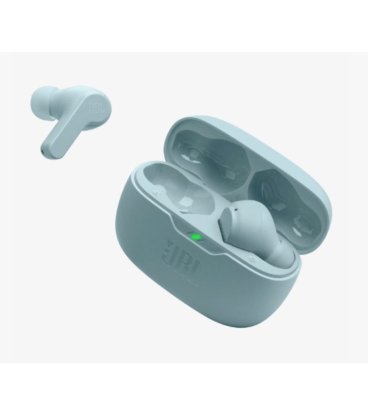 Наушники TWS JBL Wave Beam мятный, внутриканальные, Bluetooth, быстрая зарядка, до 8 ч