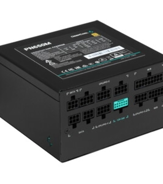 Блок питания Deepcool/GamerStorm PN650M, 650Вт, 80 PLUS Gold, 120мм, модульный, черный