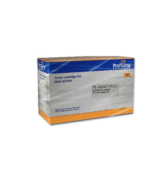 Картридж лазерный ProfiLine PL-Q6471A/711 для принтеров HP CLJ CP3505/3600/3600N/3600DN,3800/3800N/3800DN/3800DTN/Canon LBP5300/LBP5360 Голубой 4000 копий