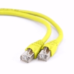 Патч-корд FTP Cablexpert cat.6, 10м, литой, многожильный, желтый, фото3