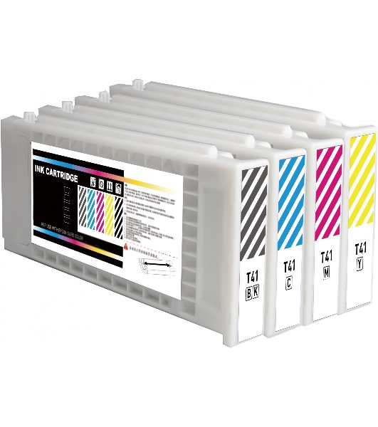 Картридж струйный Cactus CS-EPT41F2 T41F2 голубой пигментный (350 мл) для Epson SureColor SC-T5400M/SC-T3405/SC-T5405
