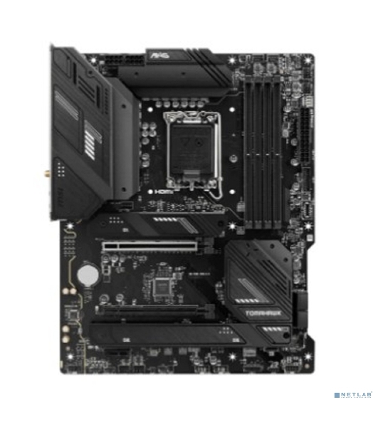 Материнская плата MSI MAG B760 TOMAHAWK WIFI, LGA 1700, Intel B760, 4xDDR5, 4xSATA, 3xM.2, 1xPCI-E 3.0 x4, 1xPCI-E 5.0 x16, 1xHDMI, 1xDP, 1xUSB Type-C, 1x2.5Gb LAN, 4xUSB-A 2.0, 4xUSB-A 3.2 Gen 2, 5x3.5 мм, 7.1, Standard-ATX