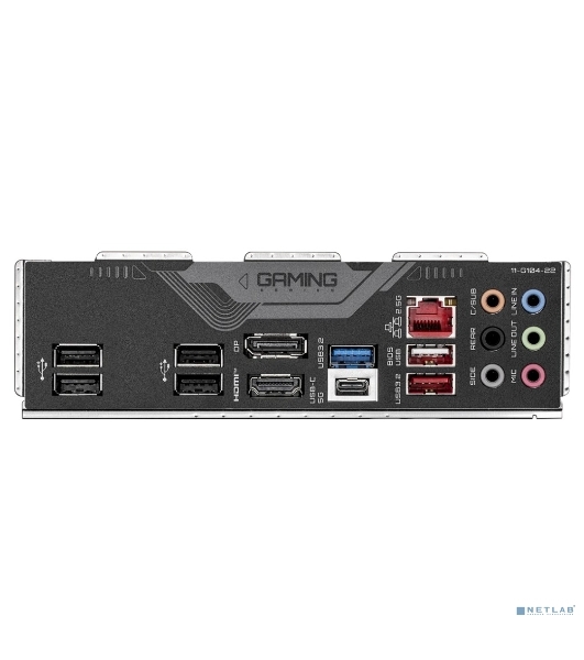 Материнская плата Gigabyte B760 GAMING X GEN5, LGA1700, Intel B760, 4xDDR5, 4xSATA, 3xM.2, 1xPCIe 5.0 x16, 2xPCIe 3.0 x1, 1xHDMI, 1xDP, 1x2.5Gb LAN, 1xUSB-C 5Gbps, 1xUSB-A 10Gbps, 1xUSB-A 5Gbps, 5xUSB-A 2.0, 6x3.5 мм, 7.1, ATX