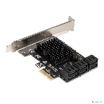 Контроллер ExeGate EXE-516v2 (PCI-E x1 v2.0, SATA3 6Gb/s, 6 int, ASMedia Chipset ASM1166), фото9