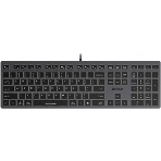 Клавиатура проводная A4Tech Fstyler FX60 серый/белый, фото3