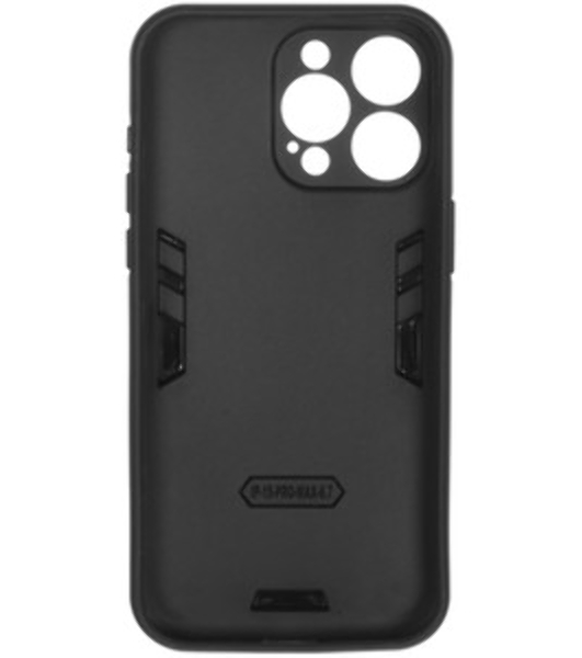 Чехол (клип-кейс) BoraSCO для Apple iPhone 15 Pro Max черный (72415)