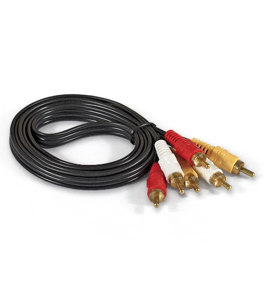 Кабель аудио Exegate EX284947RUS EX-CCV-539-1.5 (3xRCA M/3xRCA M, 1,5м)
