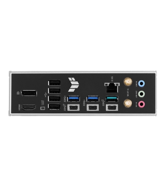 Материнская плата ASUS TUF GAMING B760M-BTF WIFI D4, LGA 1700, Intel B760, 4xDDR4, 4xSATA, 3xM.2, 1xPCIe 5.0 x16, 1xPCIe 4.0 x4, 1xPCIe x1, 1xUSB-A 3.2 Gen 2, 2xUSB-A 3.2 Gen 1, 4xUSB 2.0, 1xUSB-C 3.2 Gen 1, 1xUSB-C 3.2 Gen 2, 1x2.5Gb LAN, 3x3.5 мм, 7.1, 2.5Gb LAN, Wi-Fi 6, Bluetooth 5.2, mATX