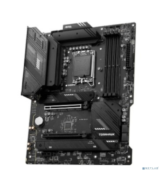 Материнская плата MSI MAG B760 TOMAHAWK WIFI, LGA 1700, Intel B760, 4xDDR5, 4xSATA, 3xM.2, 1xPCI-E 3.0 x4, 1xPCI-E 5.0 x16, 1xHDMI, 1xDP, 1xUSB Type-C, 1x2.5Gb LAN, 4xUSB-A 2.0, 4xUSB-A 3.2 Gen 2, 5x3.5 мм, 7.1, Standard-ATX