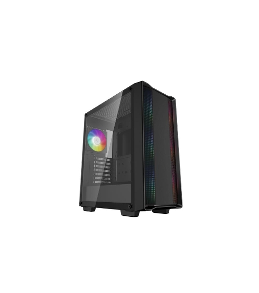 Компьютерный корпус MidiTower Deepcool CC560 A-RGB черный (ATX, без БП, ARGB, USB3.2 Type-A+USB 2.0 Type-A) (R-CC560-BKTAA4-G-2)