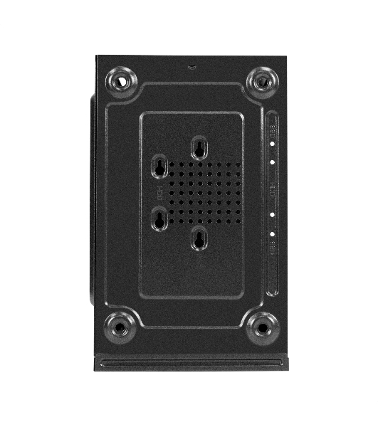 Компьютерный корпус Minitower ExeGate BAA-403 (mATX, без БП, 2*USB, HD Audio, черный)