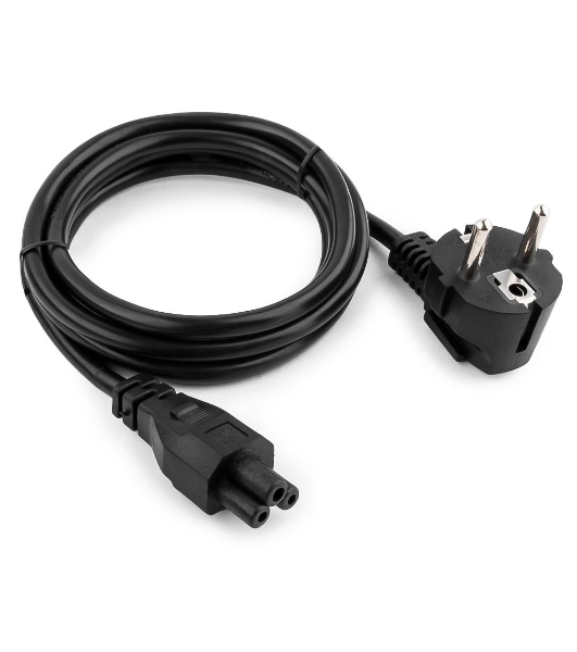 Кабель питания для ноутбуков Cablexpert PC-186-ML12 1.8м, 3-pin, с зазем., пакет