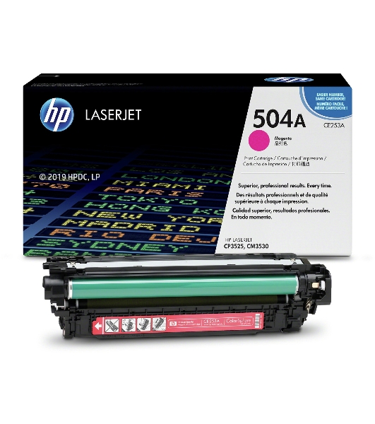 Картридж лазерный HP CE253A пурпурный CLJ CM3530/CP3525 (7000 стр.)