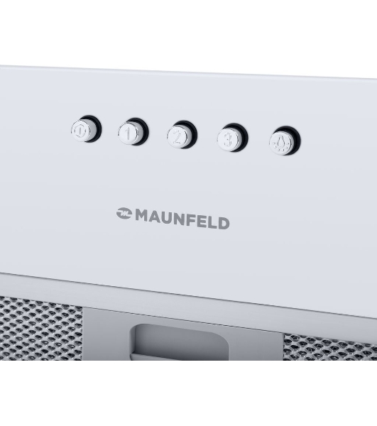 Вытяжка встраиваемая Maunfeld Crosby Power 50 белый, 50 см, 1050 куб. м/ч, 51.8 дБ