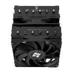 Кулер для процессора Thermalright Royal Knight 120 (4-pin PWM, 156мм, Ni/Cu, 6x6мм, 2x120мм, 80.45CFM/56.36CFM, 29.4dBA/28.4dBA, 2150RPM/1900RPM, S: 1200, 1700, 1851, 2011, 2066, 115X, AM4, AM5, черный), фото4
